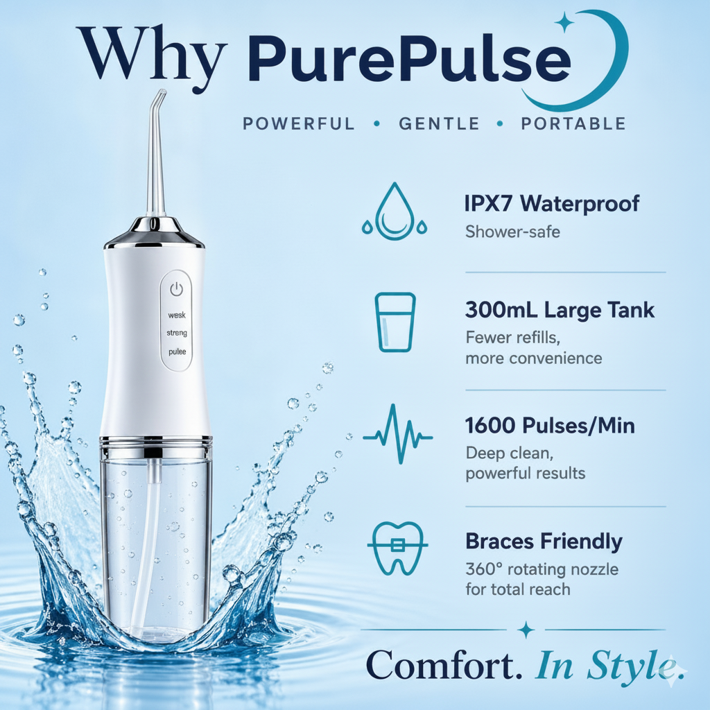 PurePulse™ Oral Irrigator
